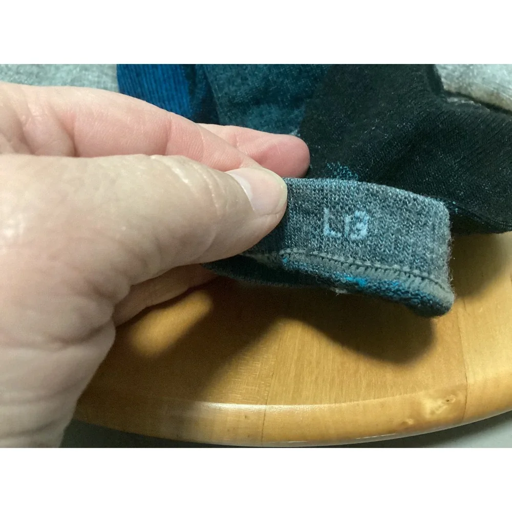 Smartwool 1 pair Crew Socks Women Large Multi 2 Merino Wool Hiking 3 Pair Bundle